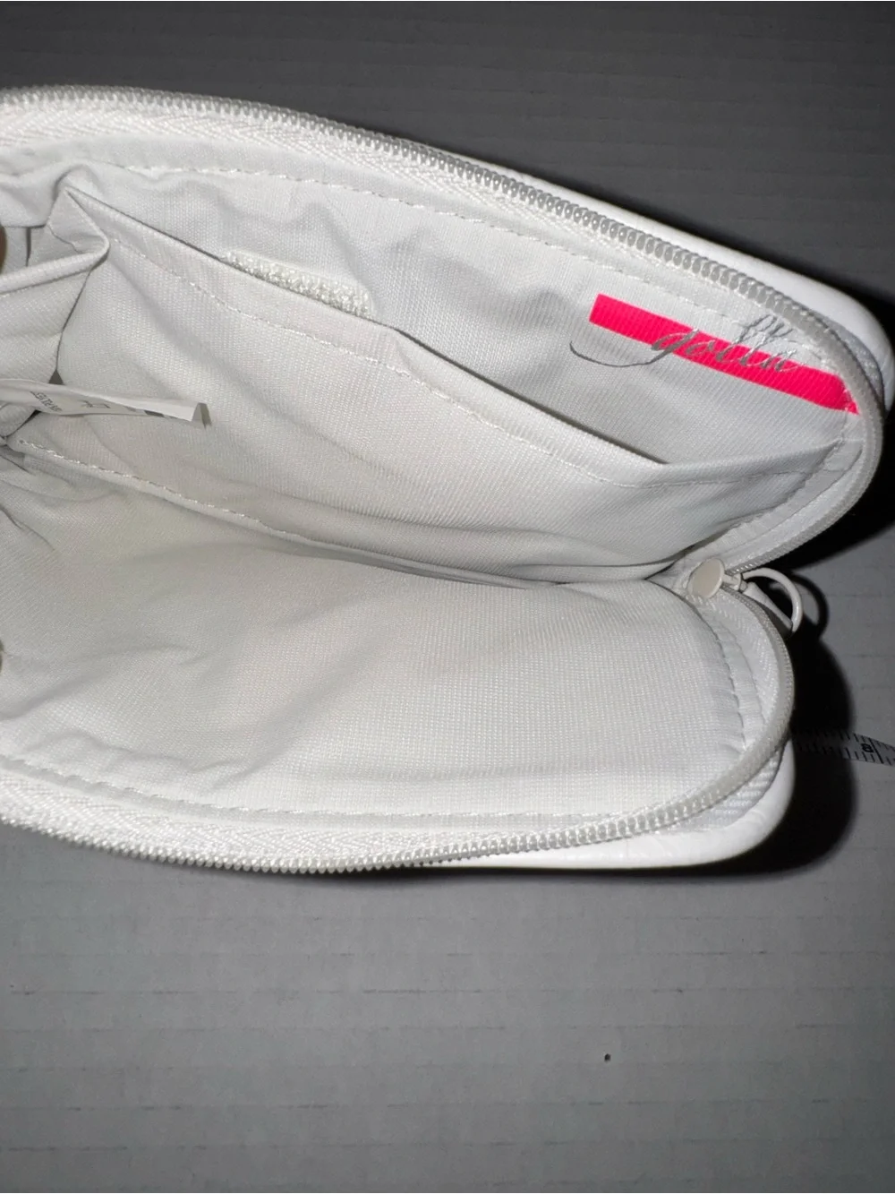 Floral Wristlet Clutch - White Gray